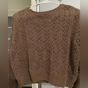 Sweater. Brown. Used Size M